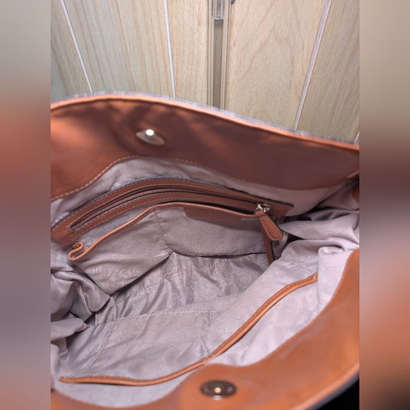 Michael Kors Brown and Tan Tote Bag - Picture 8 of 8